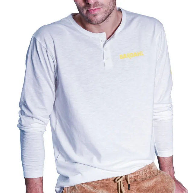 bardahl-t-shirt-tunisien-henley-cru-collection-100-coton-180-g-m image 1